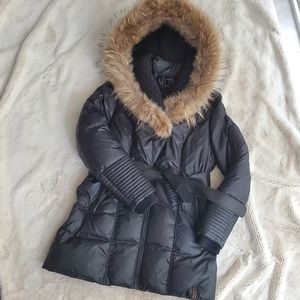 Rudsak Down Puffer Jacket with Fur